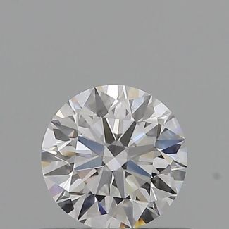 0.5 Carat Round D VVS1 EX GIA Natural Diamond