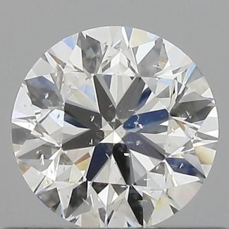 0.5 Carat Round F SI2 VG GIA Natural Diamond