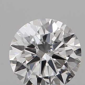 0.24 Carat Round D VS2 EX VG IGI Natural Diamond