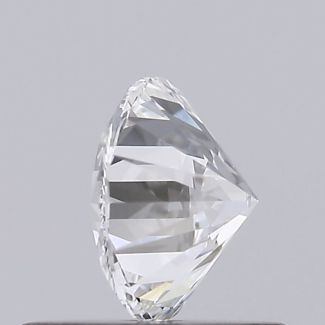 0.55 Carat Round D VVS1 EX GIA Natural Diamond