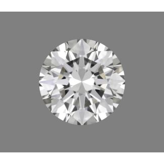 0.4 Carat Round H VVS1 EX GIA Natural Diamond