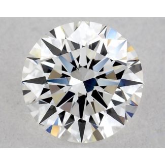 0.58 Carat Round E VVS1 EX GIA Natural Diamond