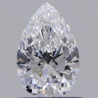 0.70 Carat Pear D SI1 - EX GIA Natural Diamond