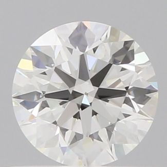 0.40 Carat Round I VS2 EX GIA Natural Diamond