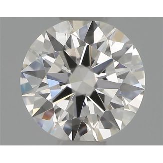 0.40 Carat Round G VVS1 EX VG GIA Natural Diamond