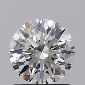 0.95 Carat Round E VVS1 EX GIA Natural Diamond