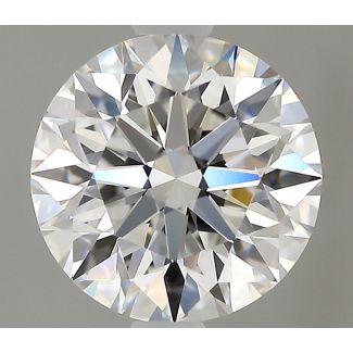 1.0 Carat Round E VVS1 EX GIA Natural Diamond