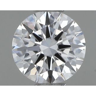 0.45 Carat Round D IF EX GIA Natural Diamond