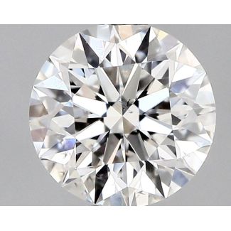 0.43 Carat Round G SI1 EX GIA Natural Diamond