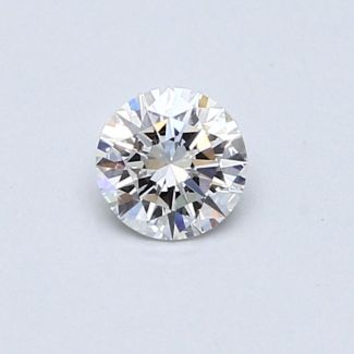 0.33 Carat Round D SI1 EX GIA Natural Diamond