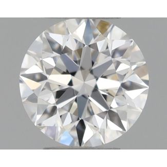 0.35 Carat Round F VVS1 EX GIA Natural Diamond