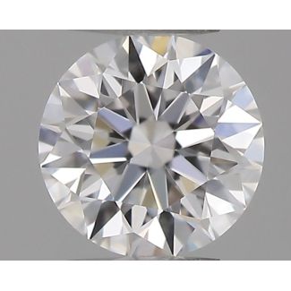 0.19 Carat Round D IF EX GIA Natural Diamond