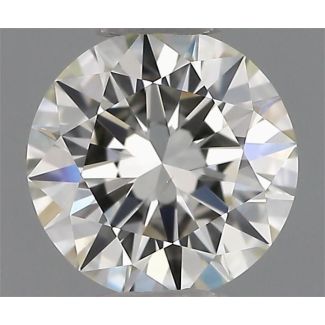 0.70 Carat Round H VS1 EX IGI Natural Diamond