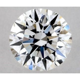 0.77 Carat Round E VVS2 EX GIA Natural Diamond