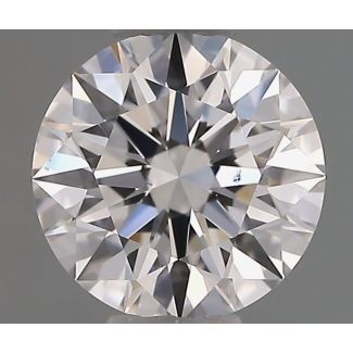 0.7 Carat Round F VS2 EX GIA Natural Diamond