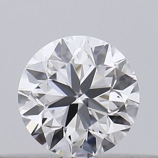 0.18 Carat Round D VVS2 VG GIA Natural Diamond