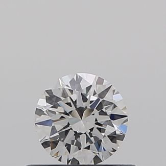 0.37 Carat Round E VS2 EX GIA Natural Diamond