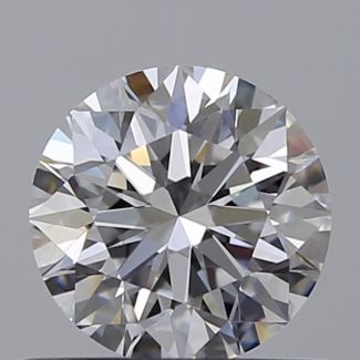 0.64 Carat Round D VVS1 EX GIA Natural Diamond