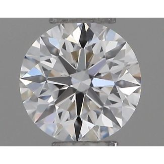 0.22 Carat Round D VS1 EX GIA Natural Diamond