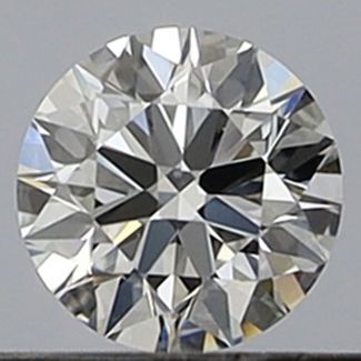 0.34 Carat Round E VVS1 EX GIA Natural Diamond