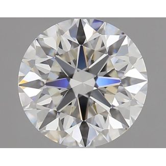 1.08 Carat Round G VVS1 EX IGI Natural Diamond