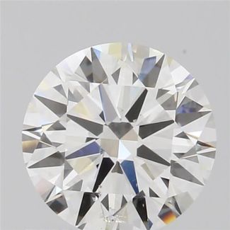 0.70 Carat Round G SI1 EX GIA Natural Diamond