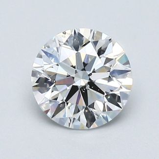 1.0 Carat Round D SI1 EX GIA Natural Diamond