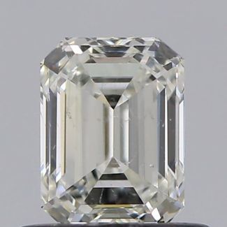 0.61 Carat Emerald I SI1 - VG GIA Natural Diamond