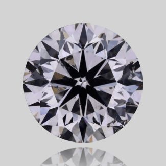 0.71 Carat Round E SI2 VG EX GIA Natural Diamond