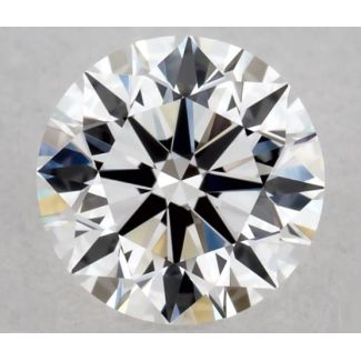 0.36 Carat Round F VVS1 EX GIA Natural Diamond