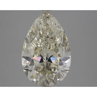 5.01 Carat Pear J SI1 - VG IGI Natural Diamond