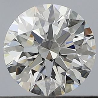 0.4 Carat Round D VVS1 EX GIA Natural Diamond