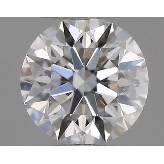 0.19 Carat Round D IF EX GIA Natural Diamond