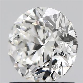 1.00 Carat Round J SI1 VG EX GIA Natural Diamond