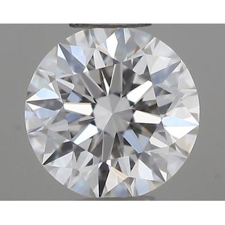 0.33 Carat Round F VVS1 EX GIA Natural Diamond