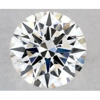 0.42 Carat Round H IF EX VG GIA Natural Diamond