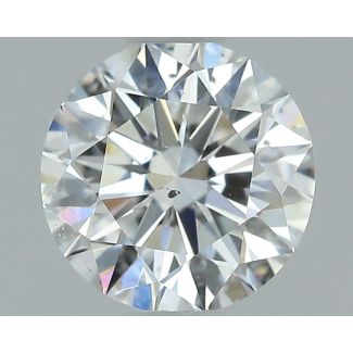 0.5 Carat Round E SI1 EX GIA Natural Diamond