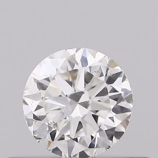 0.3 Carat Round H SI1 GD VG GIA Natural Diamond