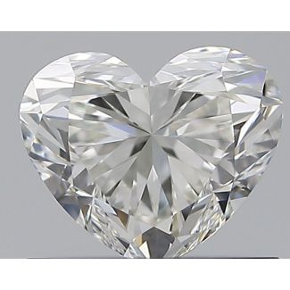 0.7 Carat Heart I VVS1 - EX GIA Natural Diamond