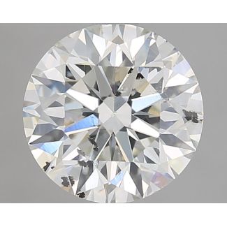 2.01 Carat Round F SI2 EX IGI Natural Diamond