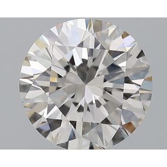 1.0 Carat Round H VVS1 EX GIA Natural Diamond