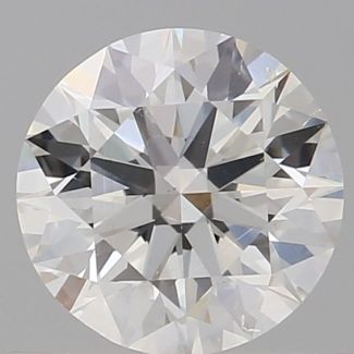 0.7 Carat Round G SI1 EX GIA Natural Diamond