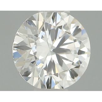 0.3 Carat Round H VVS1 EX GIA Natural Diamond