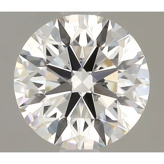 0.86 Carat Round D VVS1 EX GIA Natural Diamond