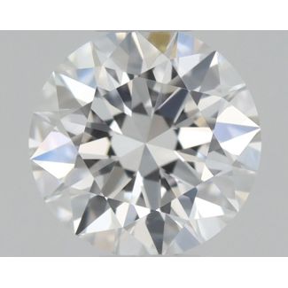 0.3 Carat Round F VVS1 EX GIA Natural Diamond