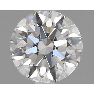 0.54 Carat Round G VS2 EX GIA Natural Diamond