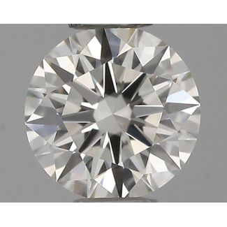 0.31 Carat Round H IF EX IGI Natural Diamond