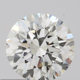 0.5 Carat Round H VS2 EX GIA Natural Diamond