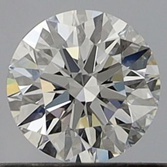 0.55 Carat Round D VVS1 EX GIA Natural Diamond