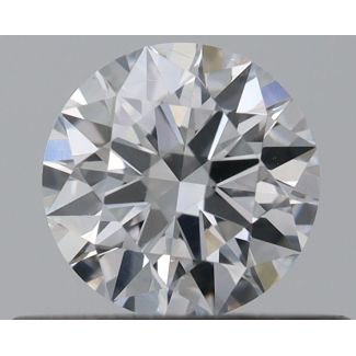 0.33 Carat Round D SI1 EX GIA Natural Diamond